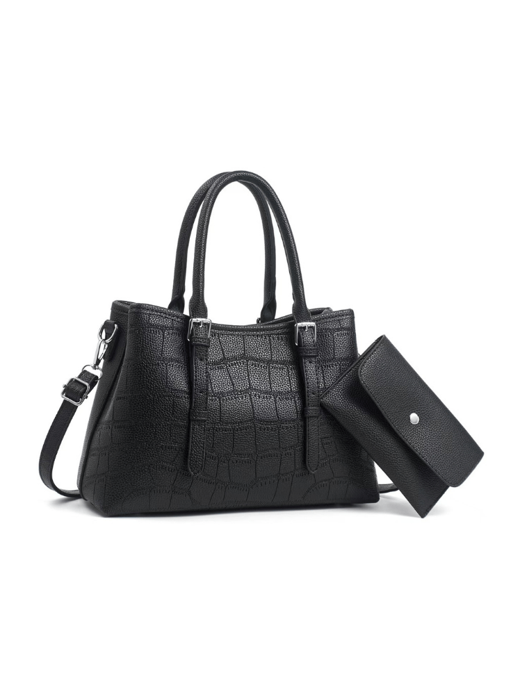 Bolso Elegant Duo Negro Ref. 1638
