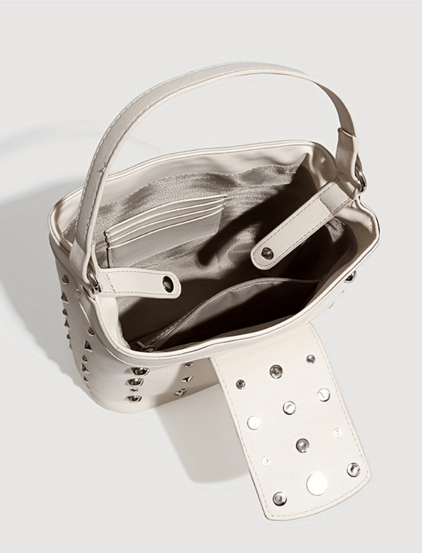 Bolso Ivory Stud Muse blanco Bag Ref. 1648