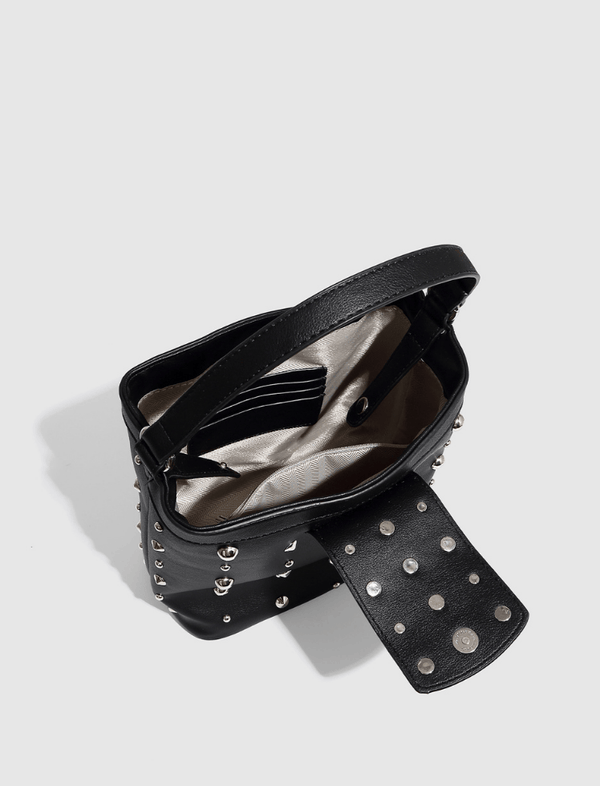 Bolso Ivory Stud Muse Negro Bag Ref. 1648