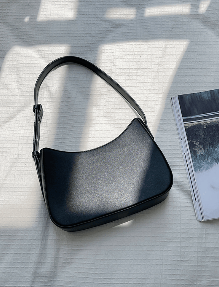 Bolso Curved Shoulder Negro Ref. 1652