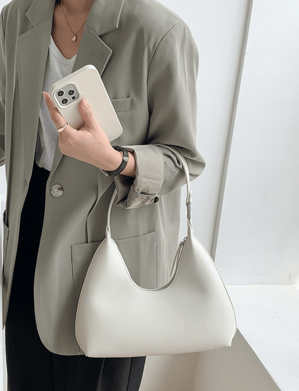 Bolso Luna Soft Hobo Blanco Ref. 1653