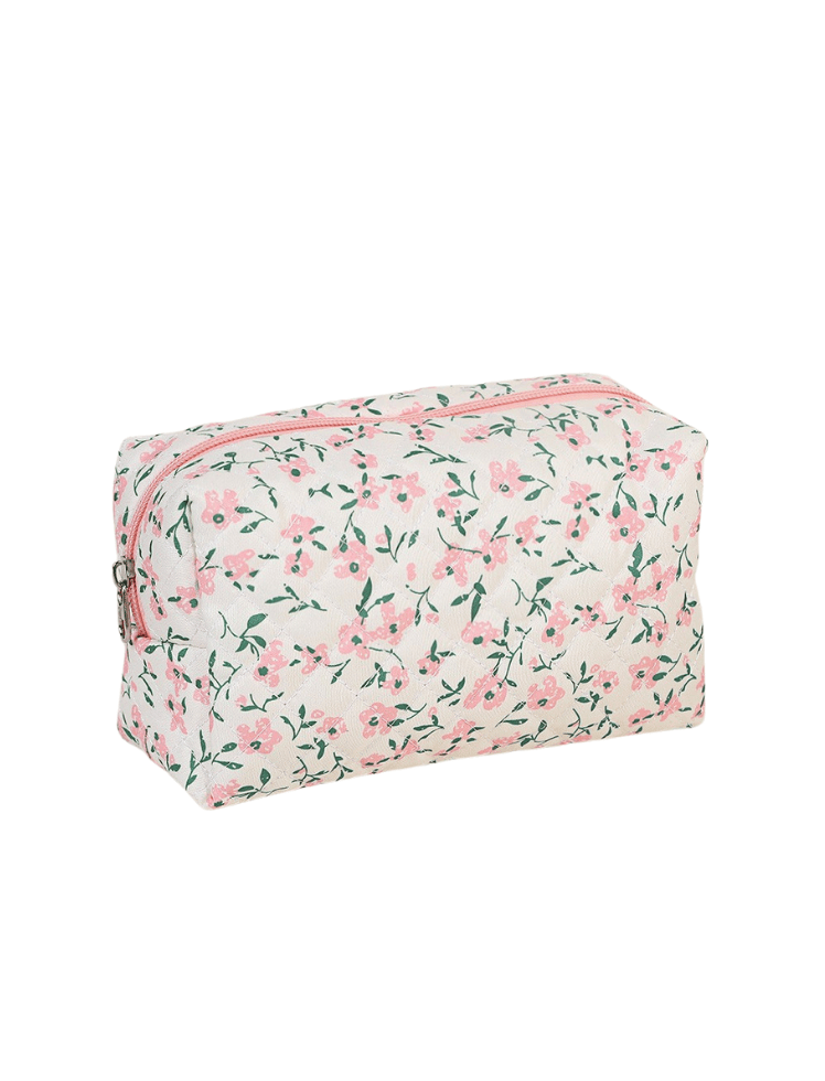 Cosmetiquera Floral Elegance Rosa Ref. 1681