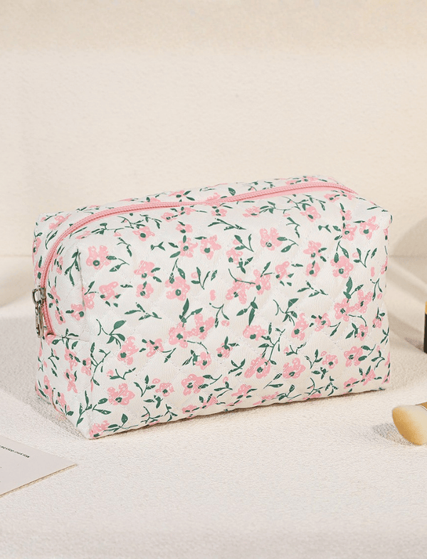 Cosmetiquera Floral Elegance Rosa Ref. 1681