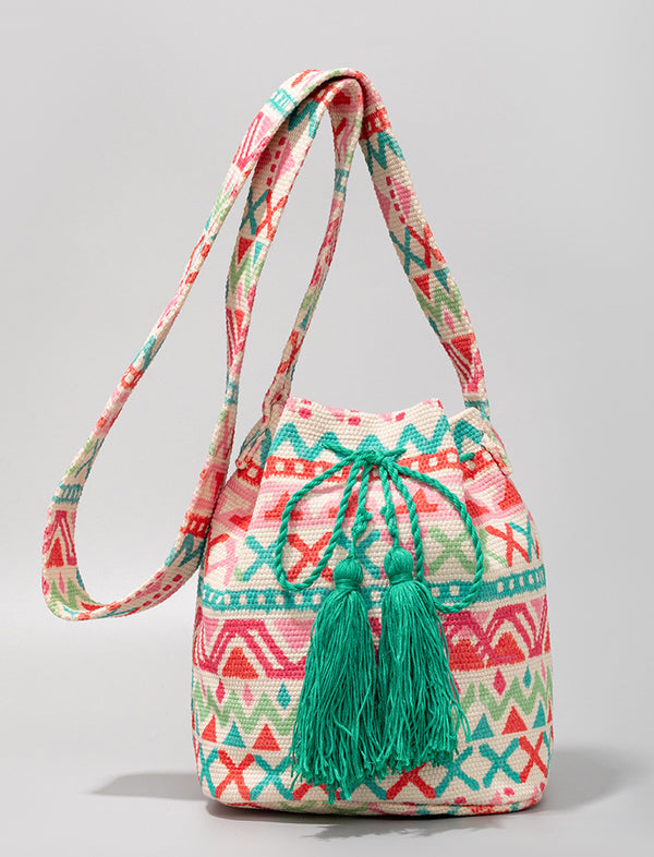 Bolso Artesanal Multicolor G. Ref. 932