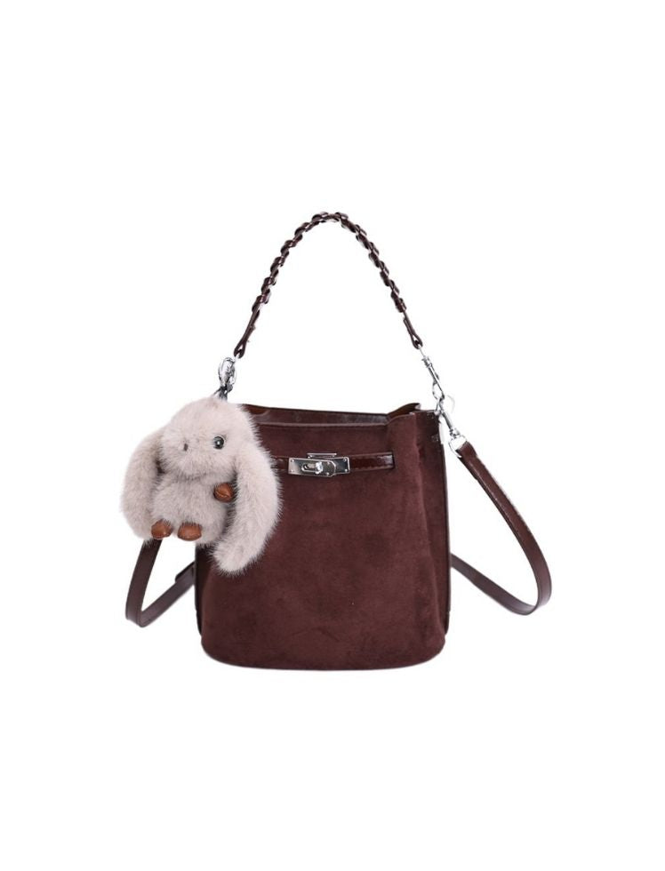 Bolso Fuzzy Charm Marrón Ref. 2095#