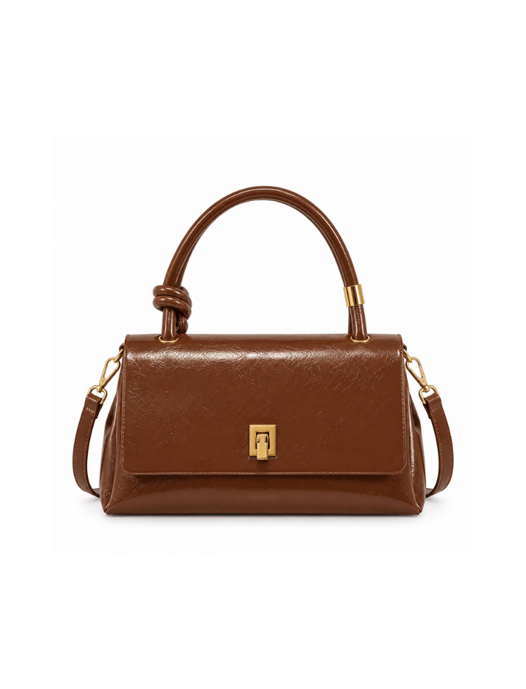Bolso Wild Elegance Marrón Oscuro Ref. 25022