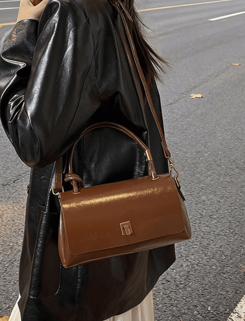 Bolso Wild Elegance Marrón Oscuro Ref. 25022