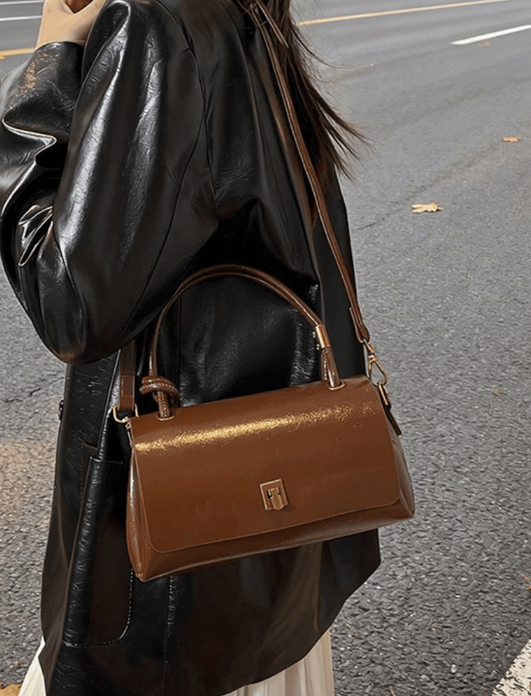Bolso Wild Elegance Marrón Oscuro Ref. 25022