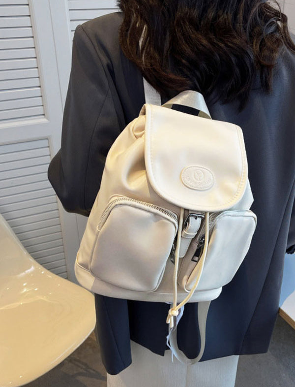 Morral Doble Bolsillo Crema Ref.M658