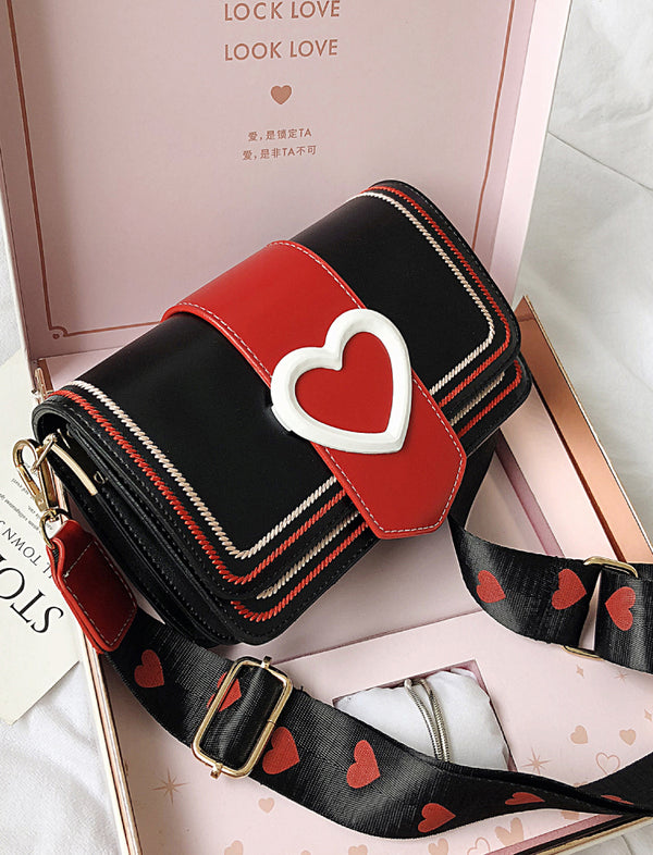 Bolso Corazón Negro Ref. 940