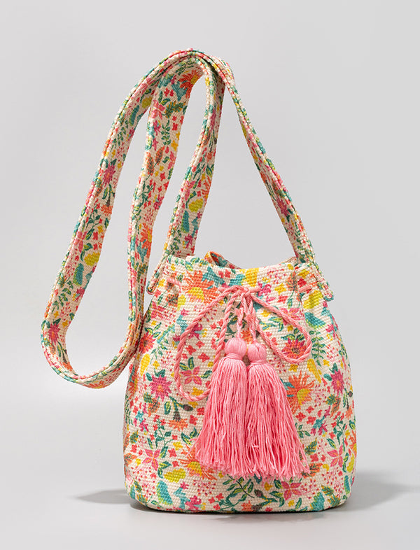 Bolso Artesanal Multicolor K. Ref. 932