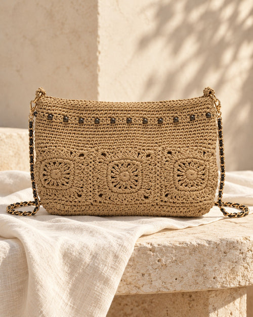 Bolso Golden Chain Khaki Ref. 3012 - foto 2