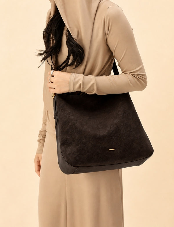 Tote Bag Midnight Allure Marrón Ref. 33011#