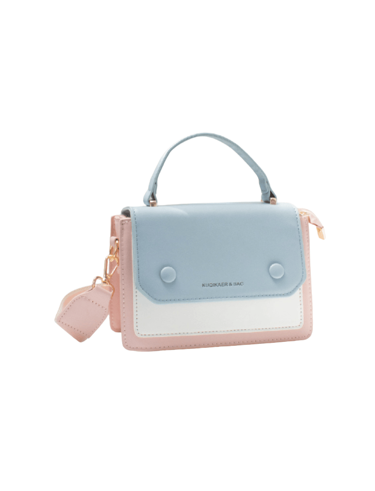 Bolso Tipo Sobre Azul Ref. 415