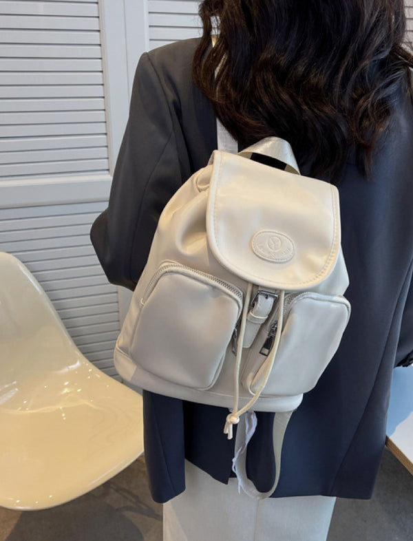 Morral Doble Bolsillo Crema Ref. M667