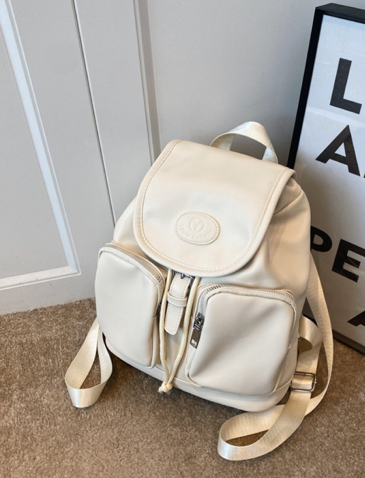 Morral Doble Bolsillo Crema Ref.M658