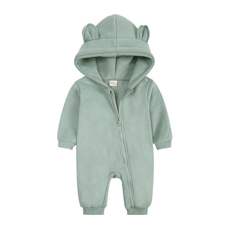 Enterizo Sleepy Bear Verde Oscuro Ref. HY2987