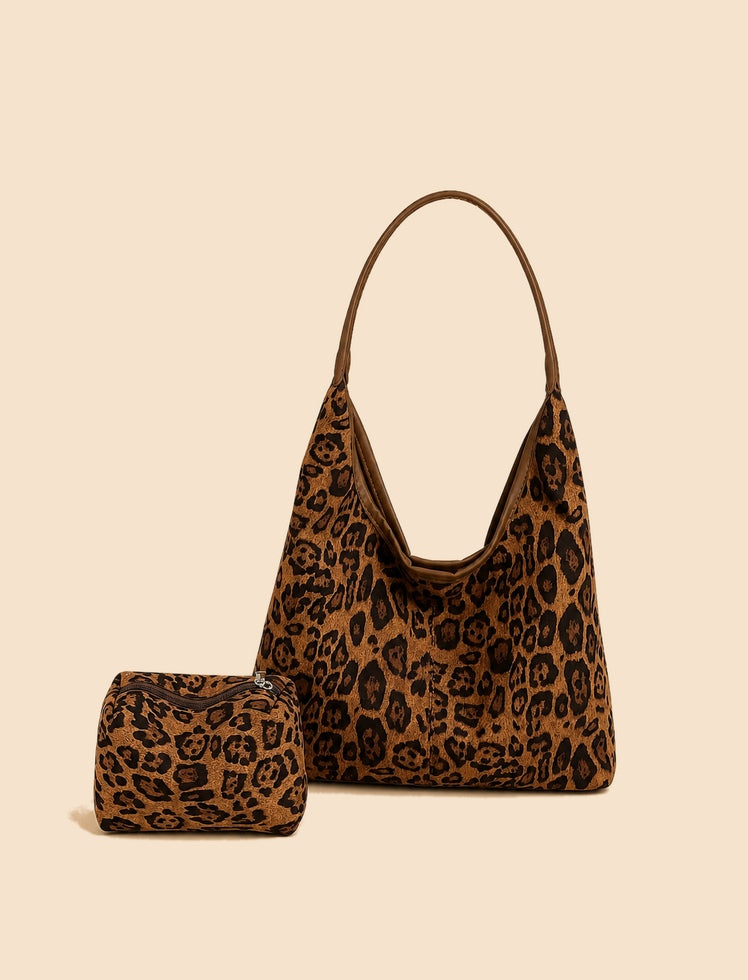 Tote Bag Wild Elegance Marrón Ref. 5711#