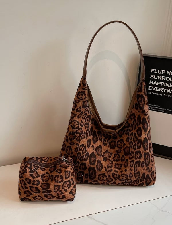 Tote Bag Wild Elegance Marrón Ref. 5711#