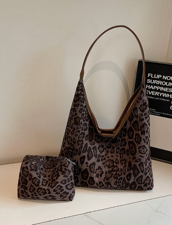 Tote Bag Wild Elegance Negro Ref. 5711#