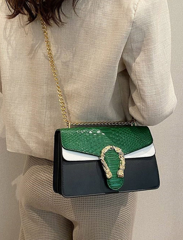 Bolso Herradura Verde Ref. 800