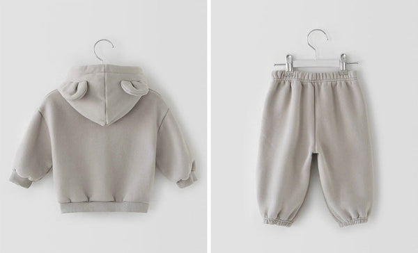 CONJUNTO OREJAS DE OSO GRIS - CONJUNTO | Acuarella