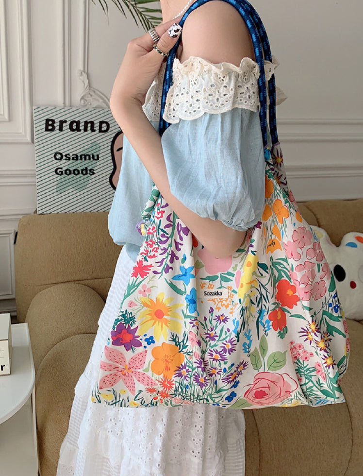 Tote Bag Flores Blanca Ref. 935