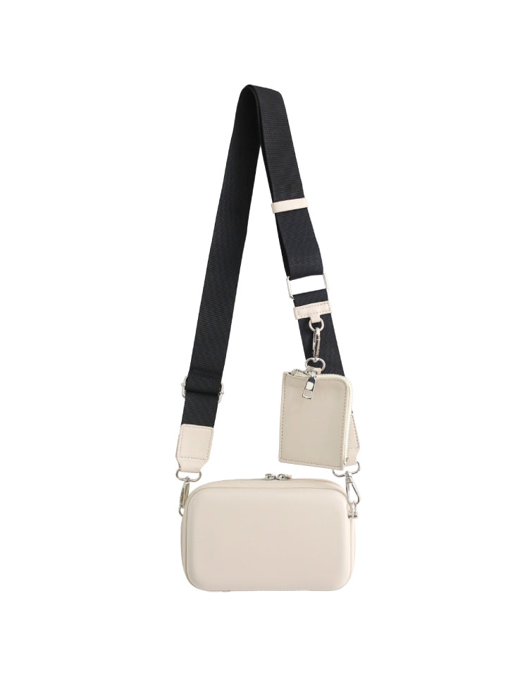 Bolso Mini Duo Crema Ref. 980