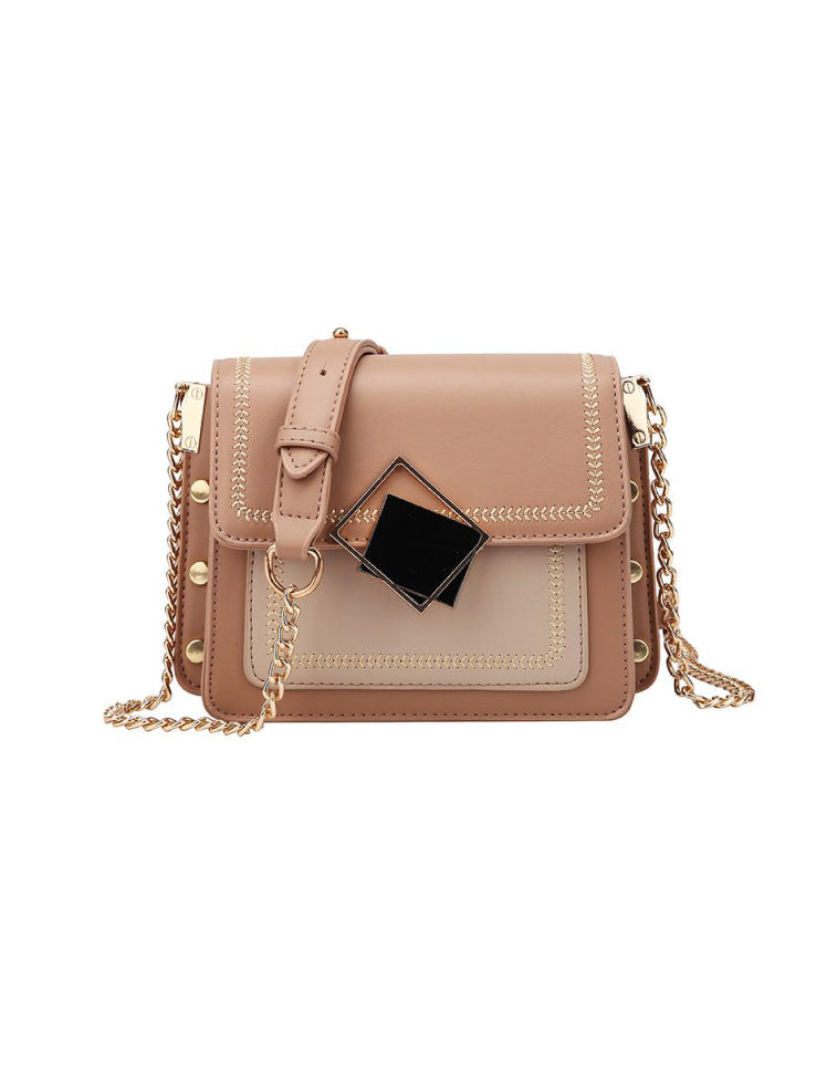 Bolso Broche Moderno Kakhi Ref. 983