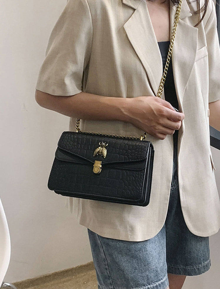 Bolso Clásico Abeja Negro Ref. 988