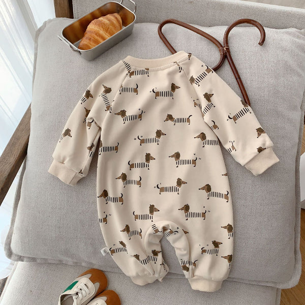 Enterizo Puppy Snug Khaki Ref. AL190