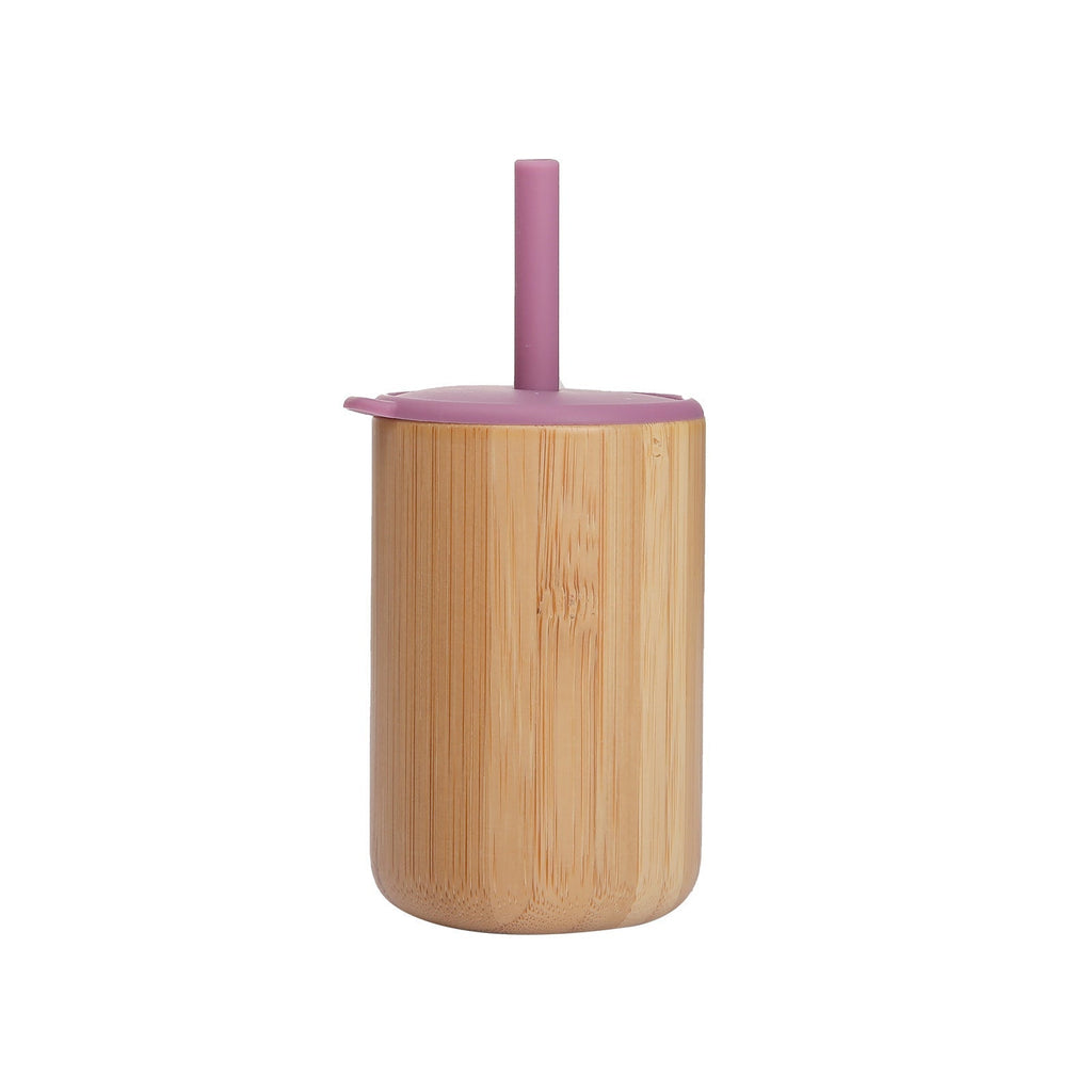 TERMO DE MADERA CON ROSADO | Acuarella