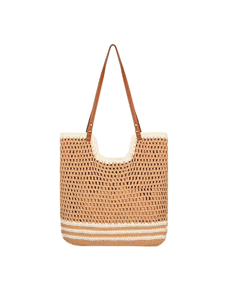 Tote Bag Seaside Chic Khaki Ref. A3004