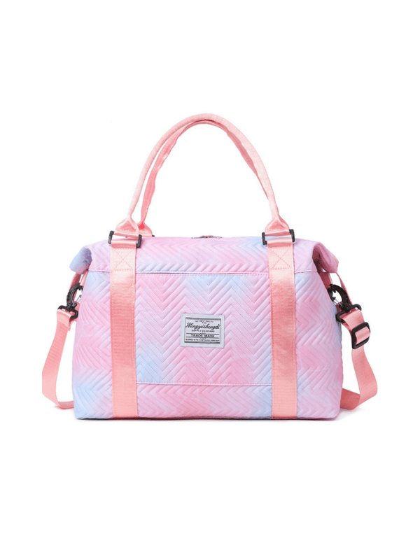 Bolso Pastel Acolchada Viajero Rosado Ref. 1189