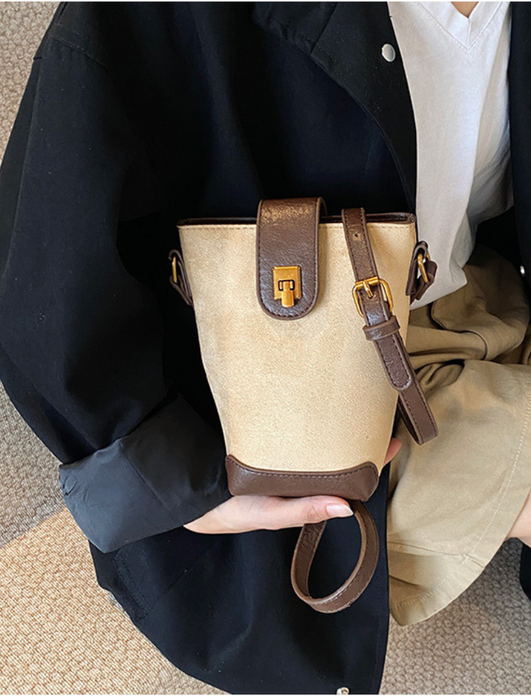 Bolso Cubo Chic Khaki Ref. 1303