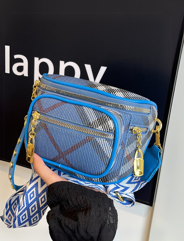 Bolso Riñonera Azul Ref. 1347