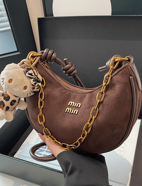 Bolso Luna Bear Bag Café Oscuro Ref. 1506