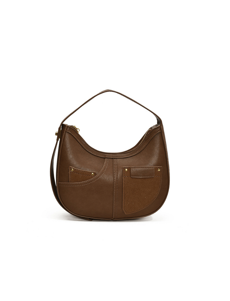 Bolso Saddle Muse Café  Ref. 1517