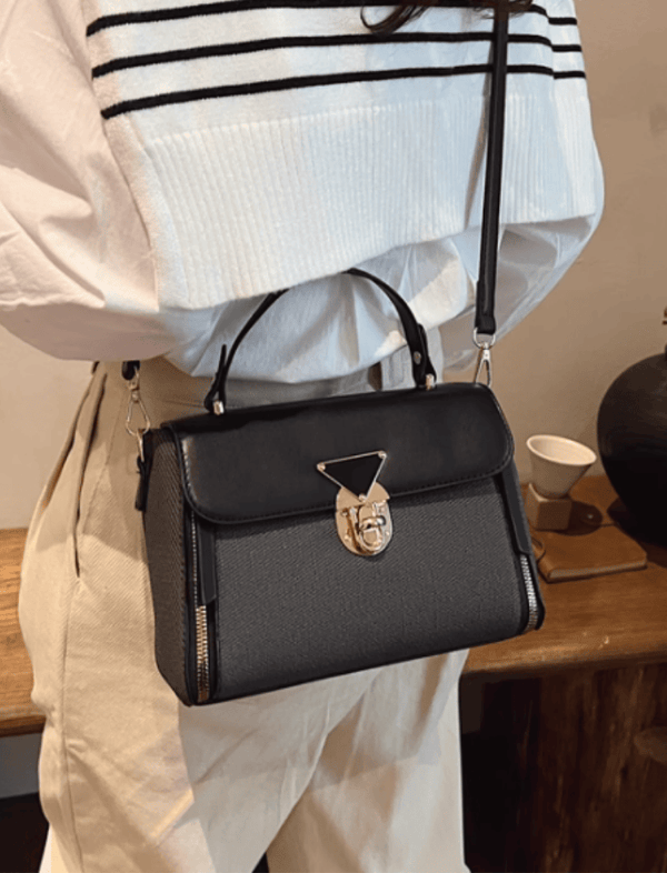 Bolso TriLock Satchel Negro Ref. 1547