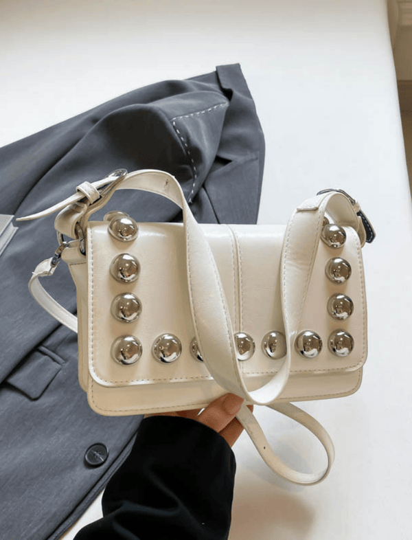 Bolso Rebel Studs Blanco Ref. 1598