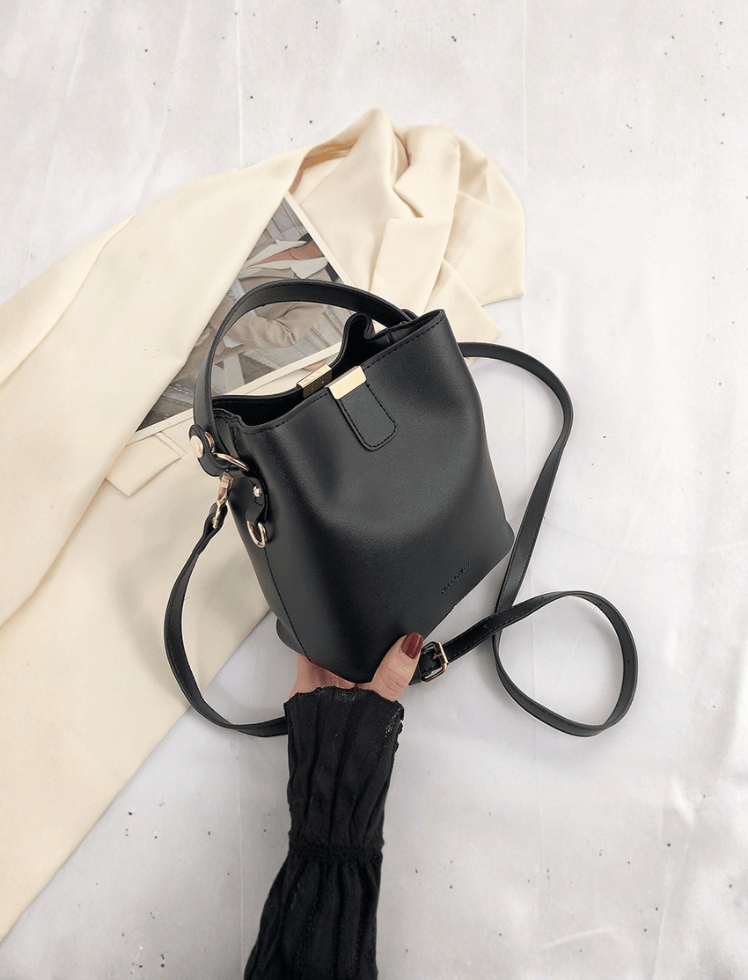 Bolso Urban Minimal Negro Ref. 1599