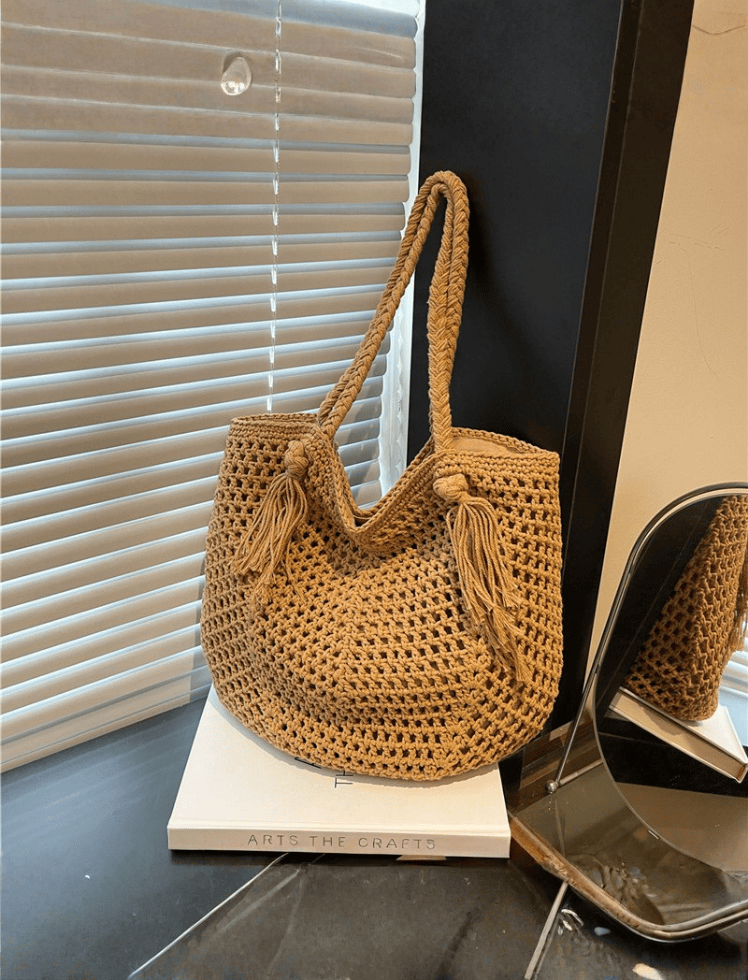 Bolso Boho Tassel Kakhi Ref. 1609