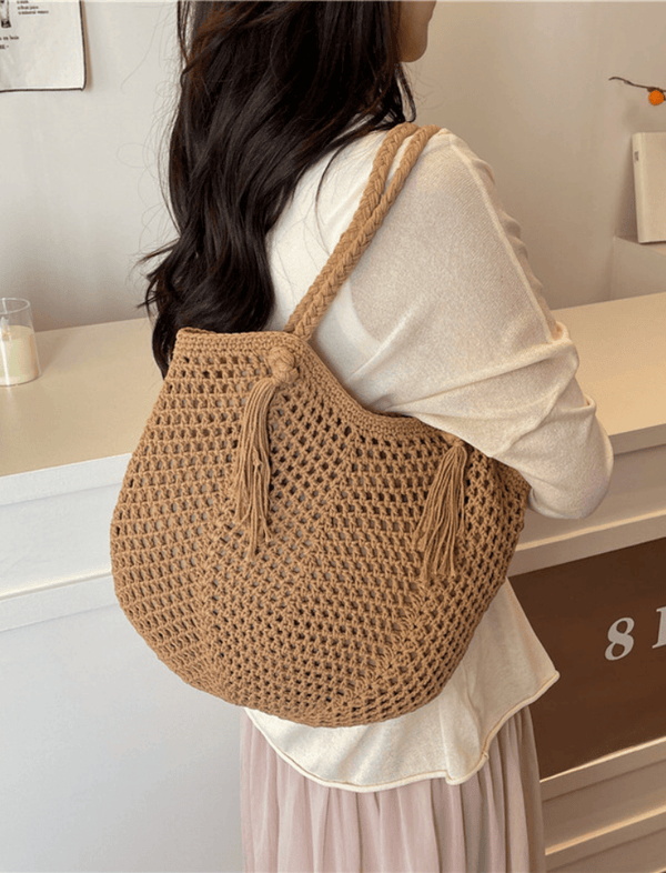 Bolso Boho Tassel Kakhi Ref. 1609