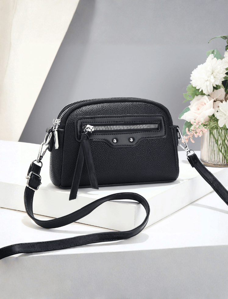 Bolso Mini Sleek Pearl Negro Ref. 1645