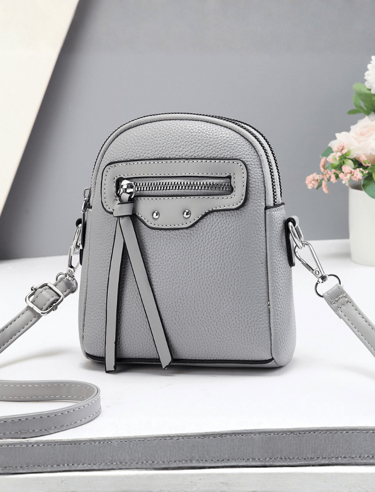 Bolso Mini Sleek Gris Ref. 1646