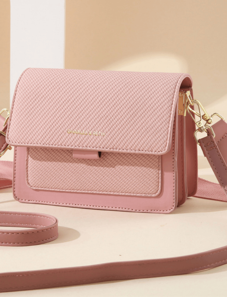 Bolso Classic Edge Crossbody Rosa Ref. 1647