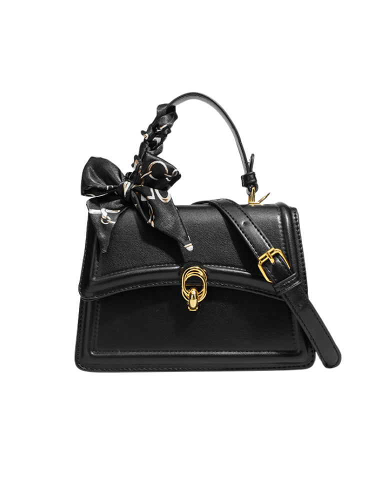 Bolso Scarf Accent Negro Ref. 1654