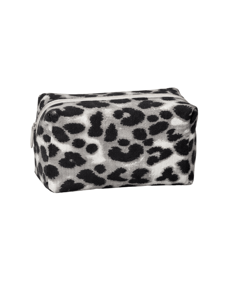 Cosmetiquera Sombra Leopard Gris Ref. 1657