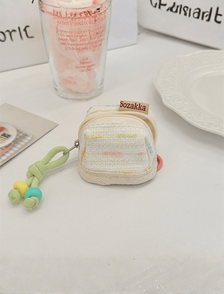 Billetera Mini Nudo Aura Blanca Ref. B1659