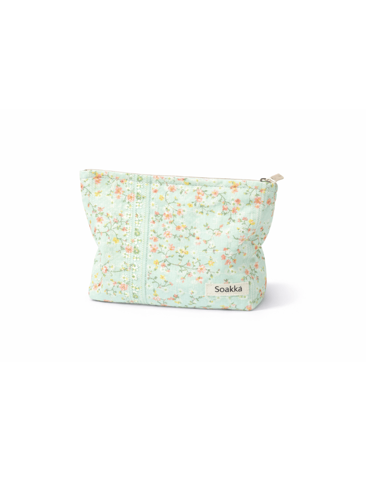Cosmetiquera Blossom Pouch Verde Ref. B1660